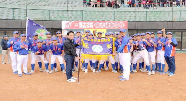 <p><span></span><div>113學年度國中硬式組全國賽冠軍-桃園新明</div></p>